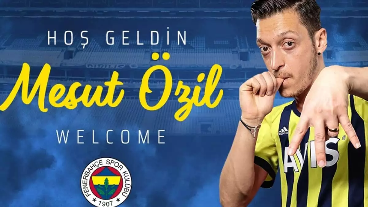 Fenerbahçe, mesut özil ile 3. 5 yıllığına anlaştı