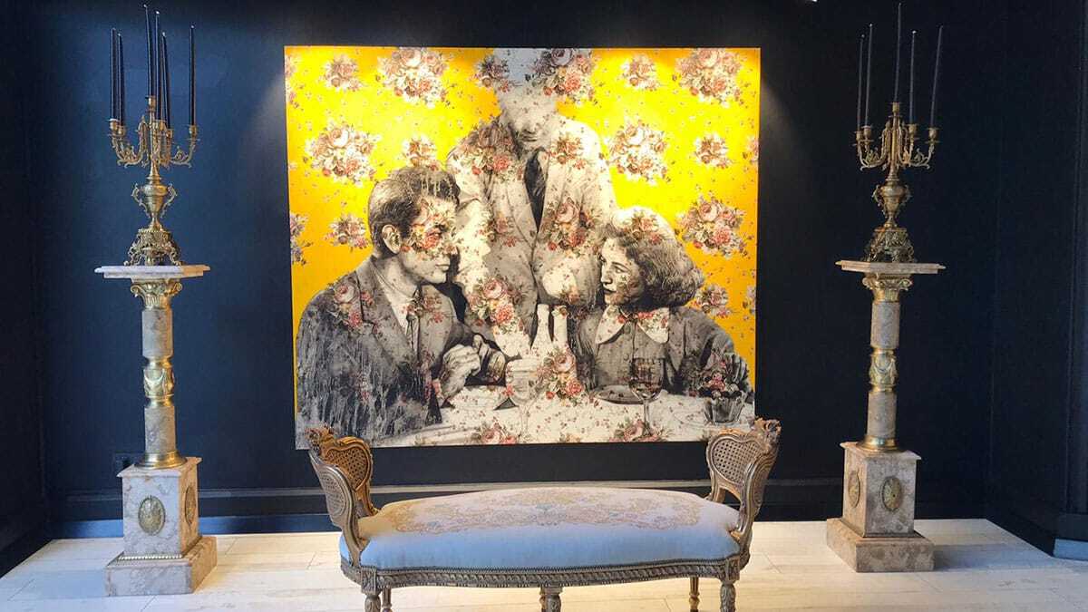 Katmanlar adlı resim sergisi açıldı