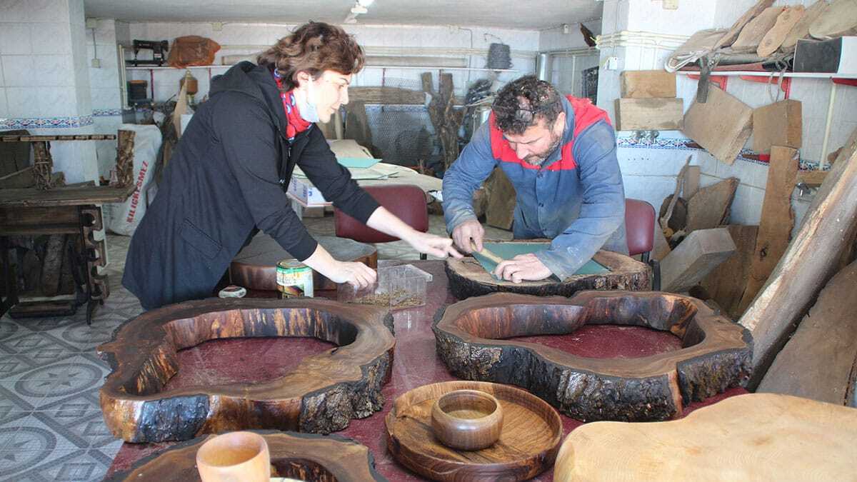 Pandemide ahşap ustası oldu