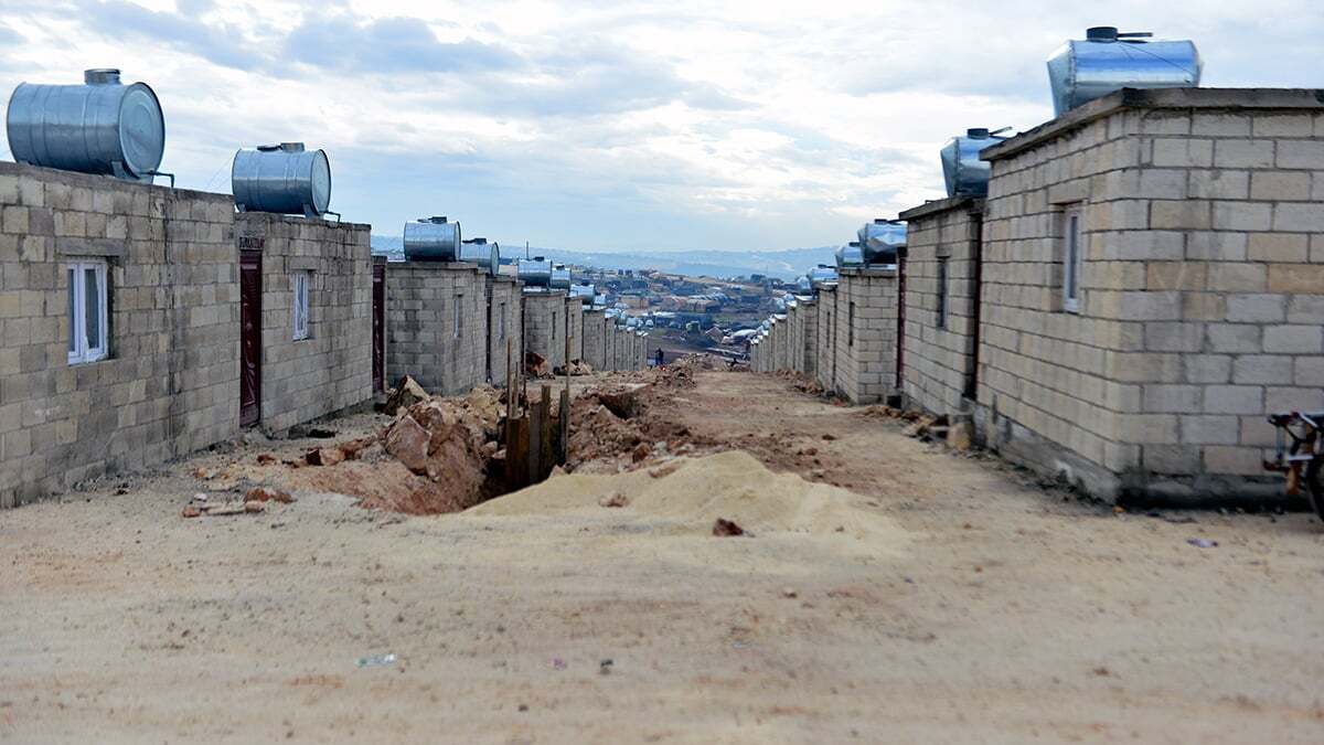 Savaş mağdurlarından kalıcı konutlar için Türkiye'ye teşekkür