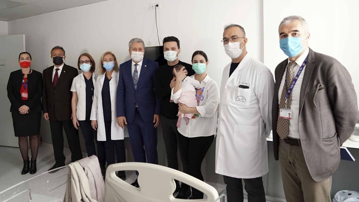 Sinan Özen'in 10 aylık kızı Neva sağlığına kavuştu