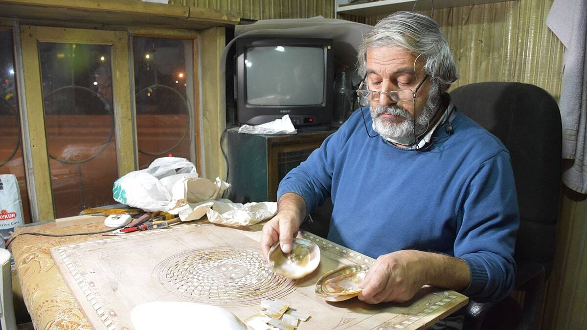 Unutulmaya yüz tutan sedef kakmacılığı