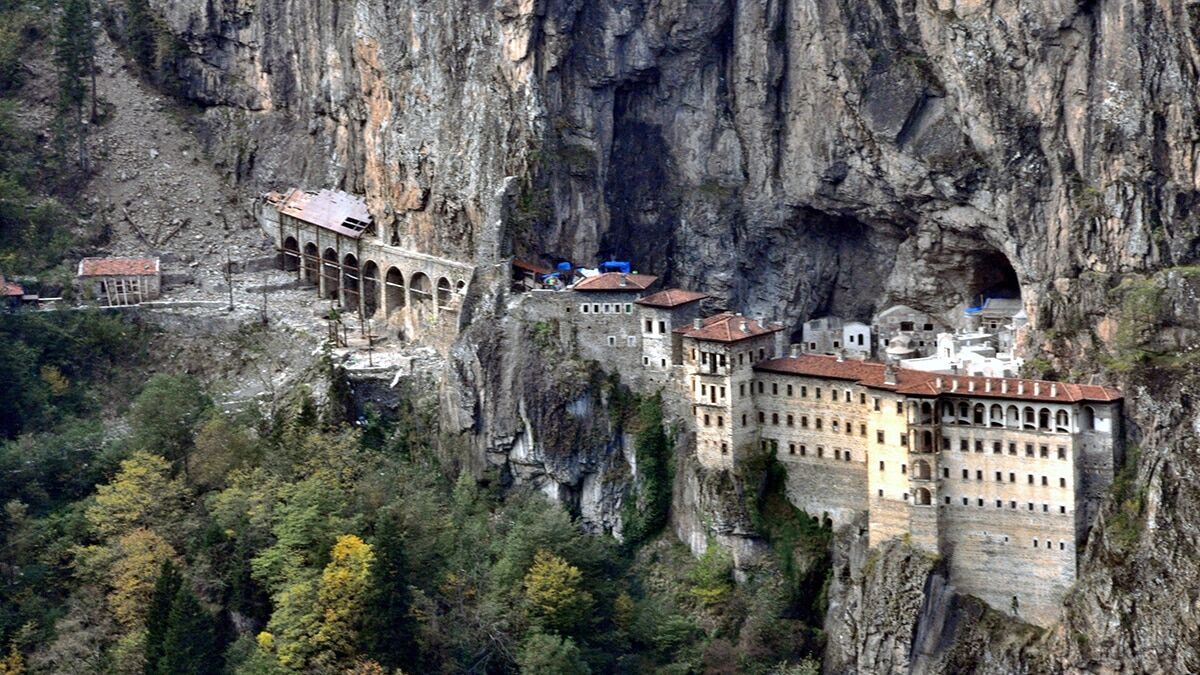 Sümela Manastırı'nda teleferik projesi hazırlandı