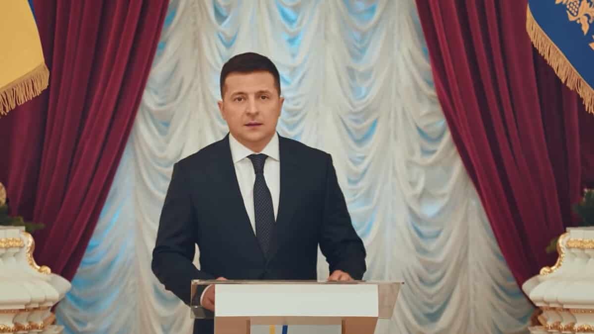 Zelenskiy vatandaşlarının yeni yılını kutladı