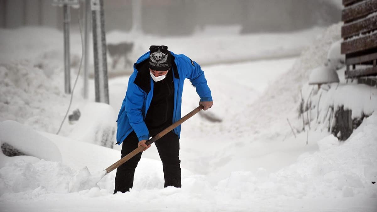 Uludağ beyaza büründü