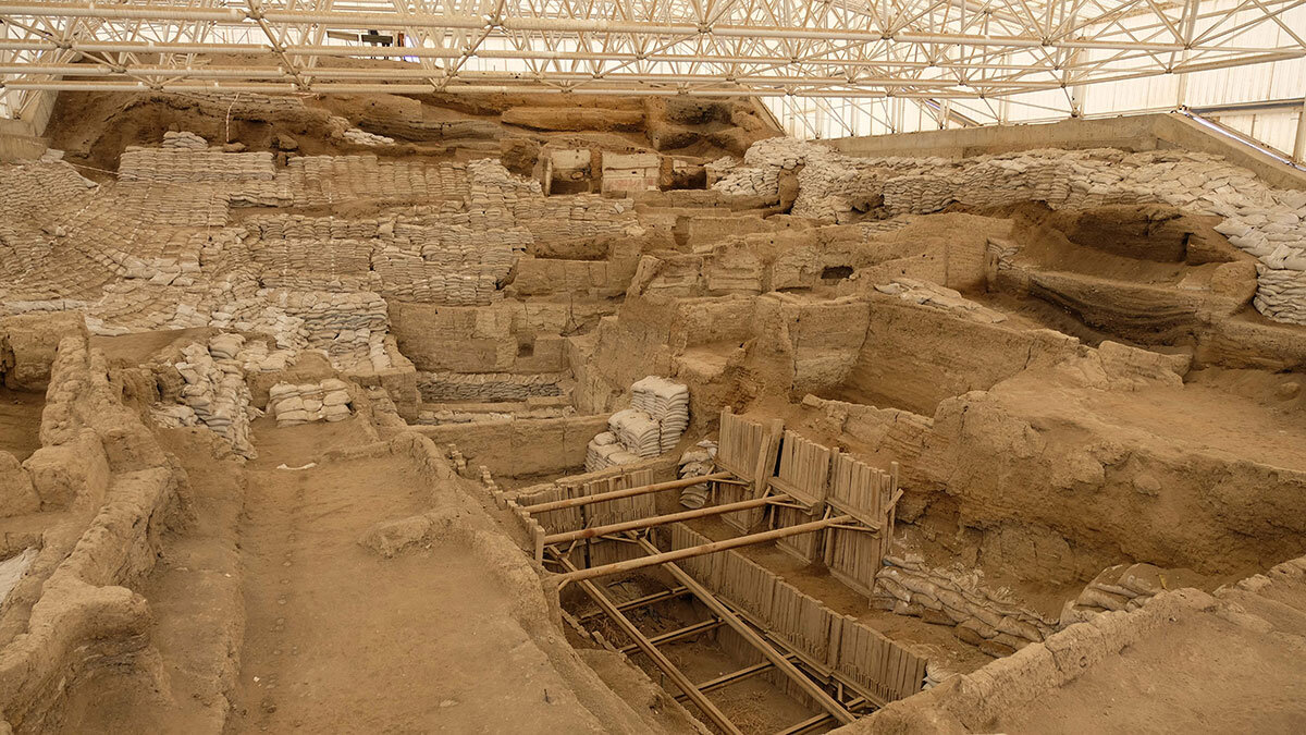 Çatalhöyük'te koronavirüs nedeniyle sessizlik hakim