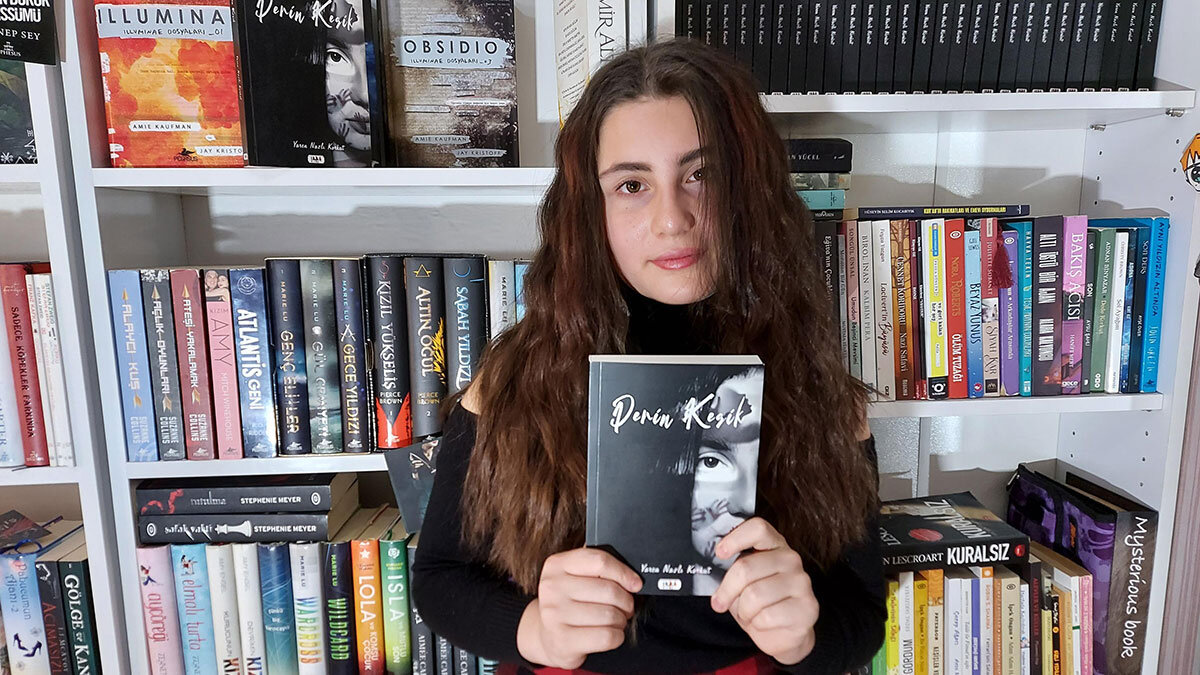 13 yaşındaki Yaren, kitap yazdı