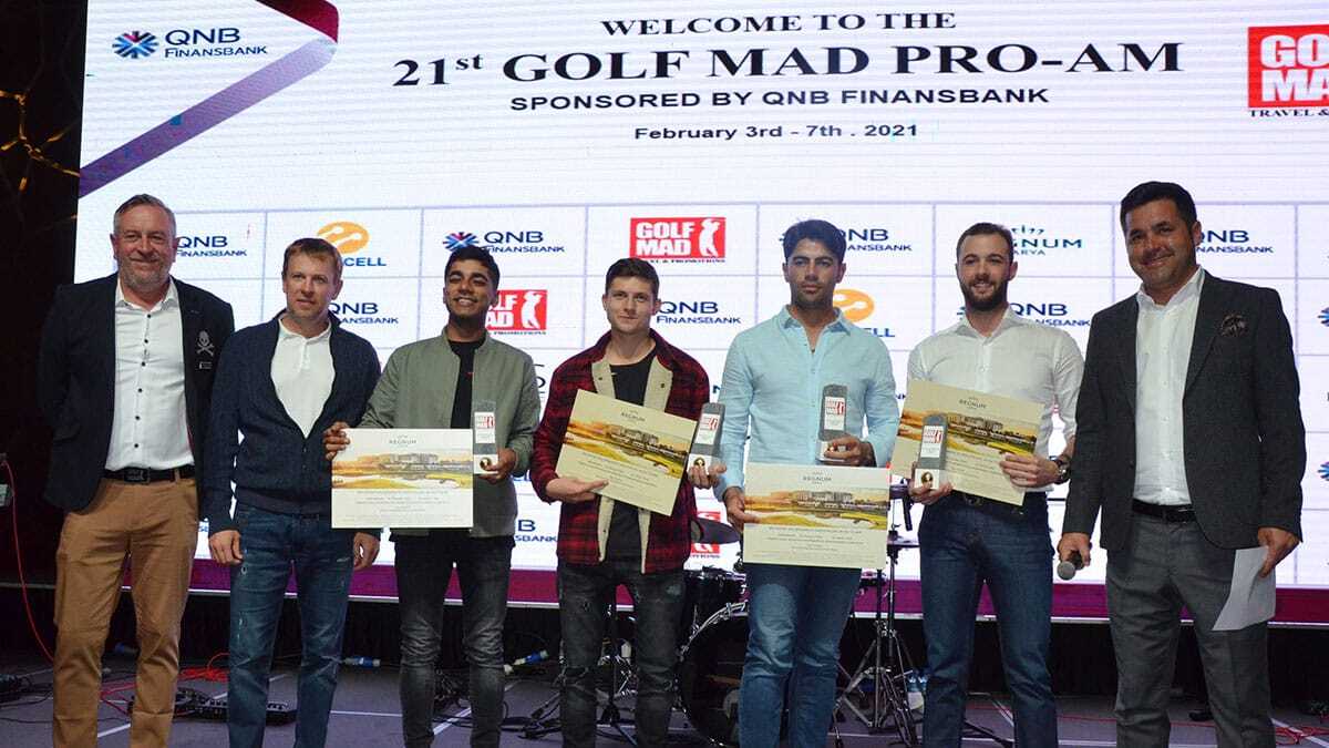 Golf-Mad Pro-Am Golf Turnuvası sona erdi