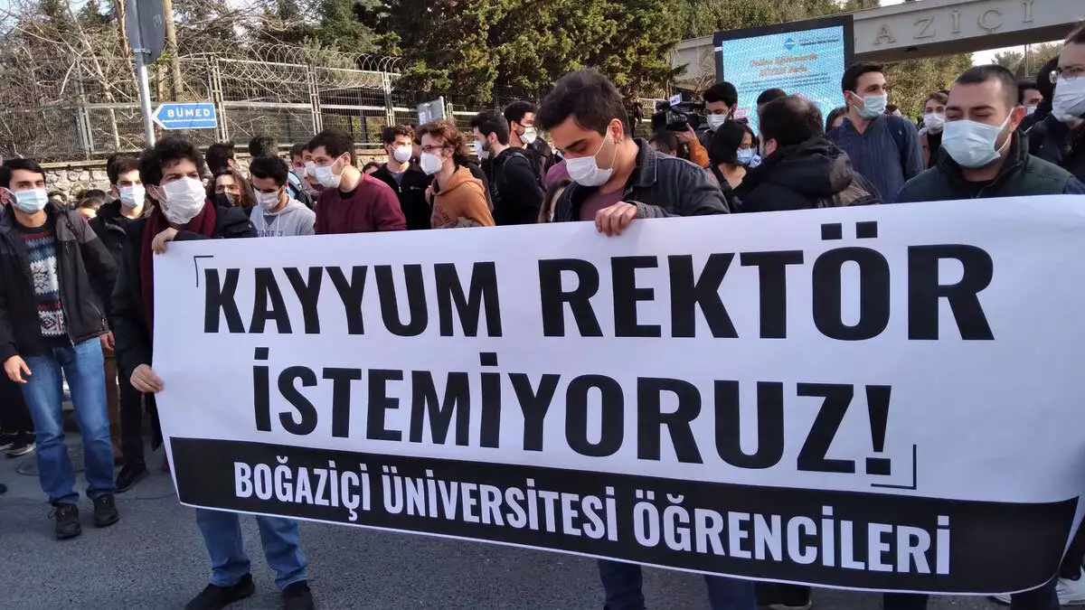 Ankara'da boğaziçi eyleminde 69 gözaltı