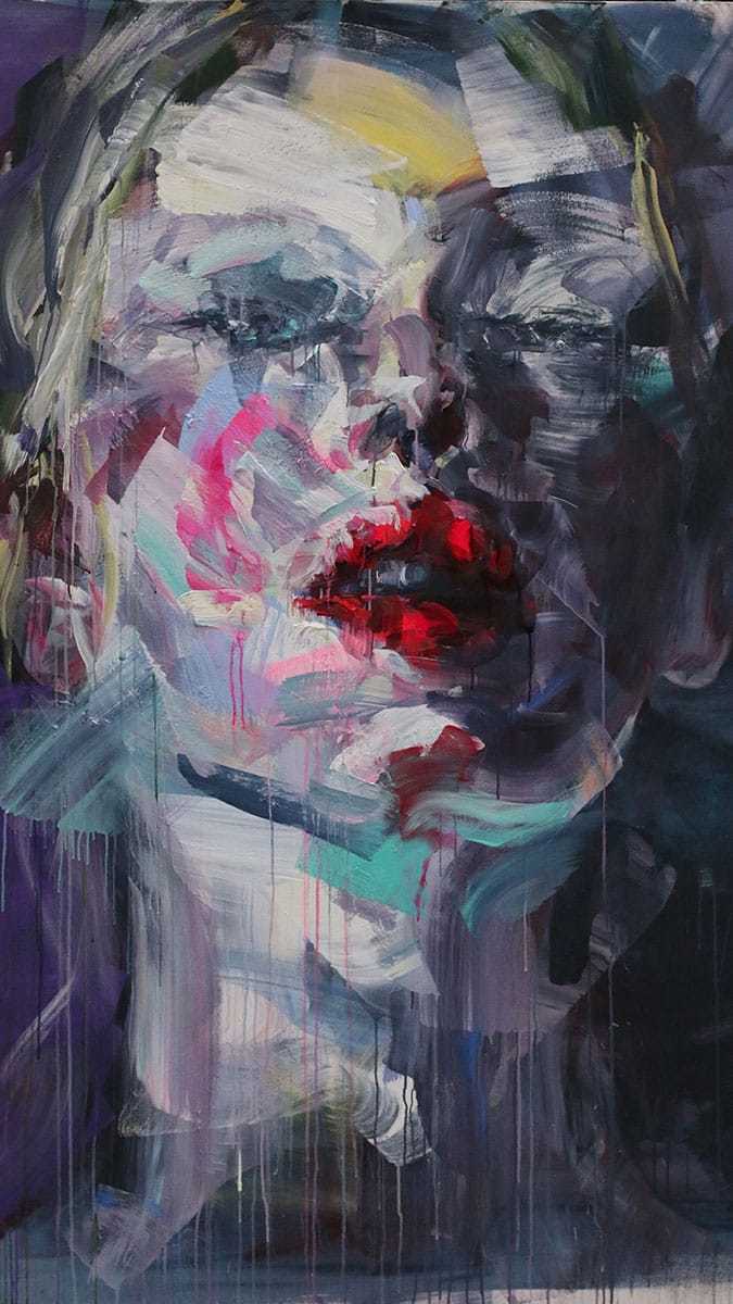 Bahri Genç'in "Yüz Rezonanslarıyla Dans" isimli resim sergisi 23 Şubat - 20 Mart tarihleri arasında Galeri Selvin'in Nişantaşı adresinde.