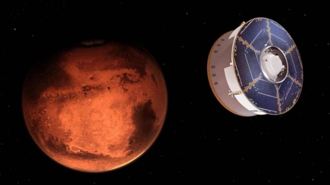 NASA'nın uzay aracı Mars'ta
