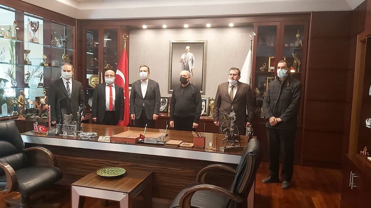 BTP Eskişehir İl Yönetimi'nden Tepebaşı Belediyesi'ne ziyaret