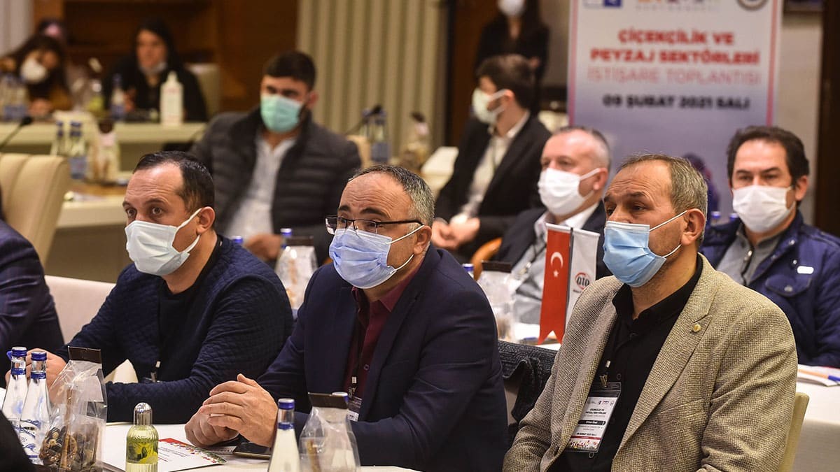 Çiçekcilik ve Peyzaj Sektörleri İstişare Toplantısı