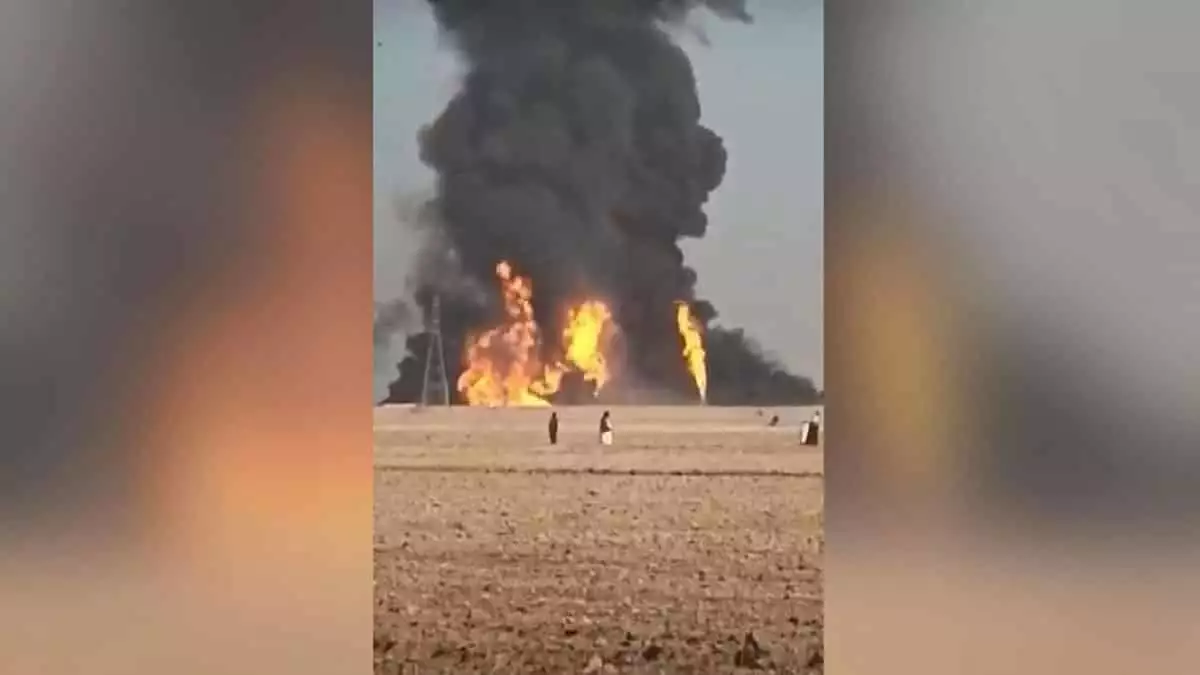 Afganistan'da akaryakıt tankeri patladı