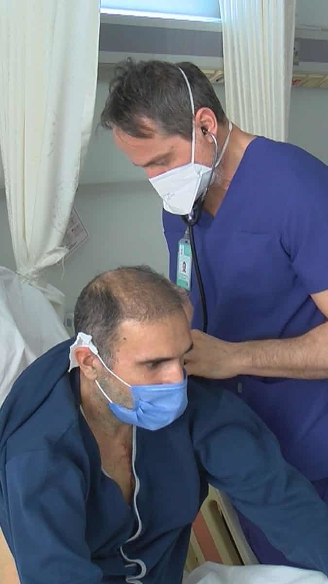 7 santimlik tümörden şans eseri kurtuldu