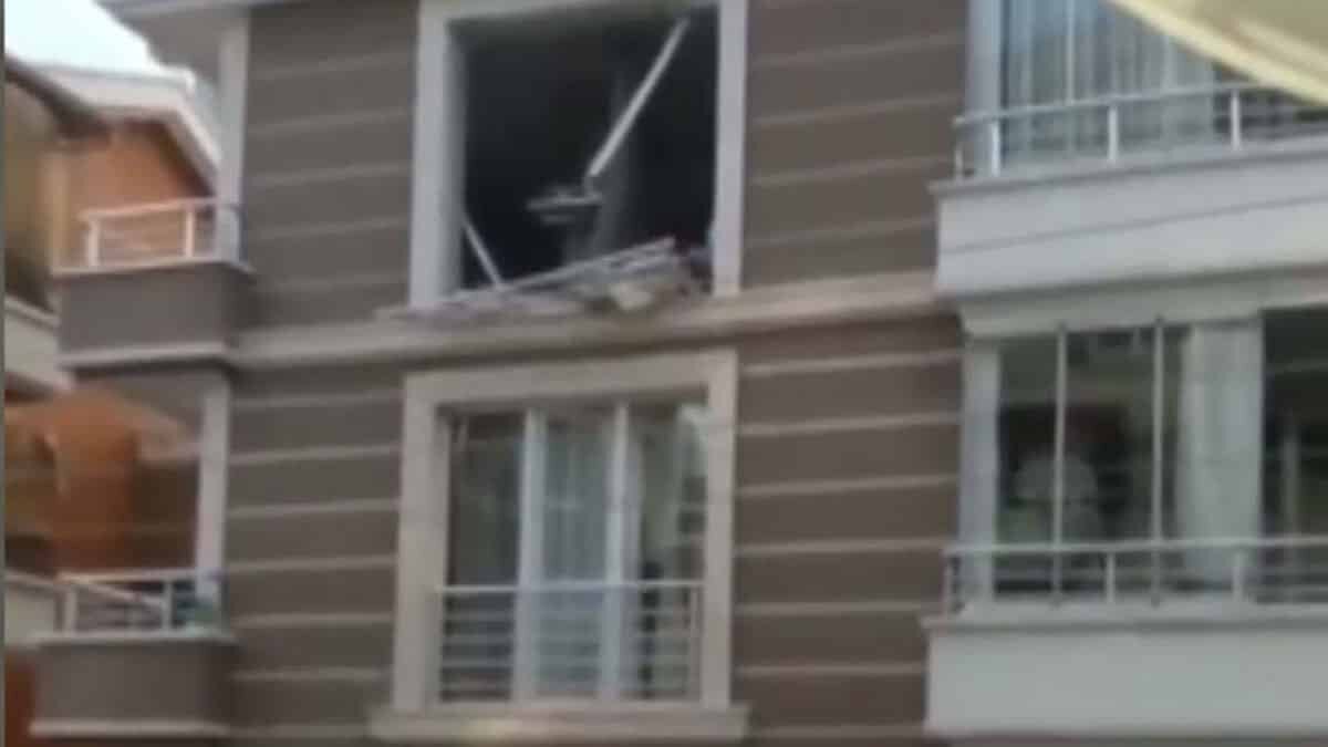 Ankara'da doğal gaz patlaması