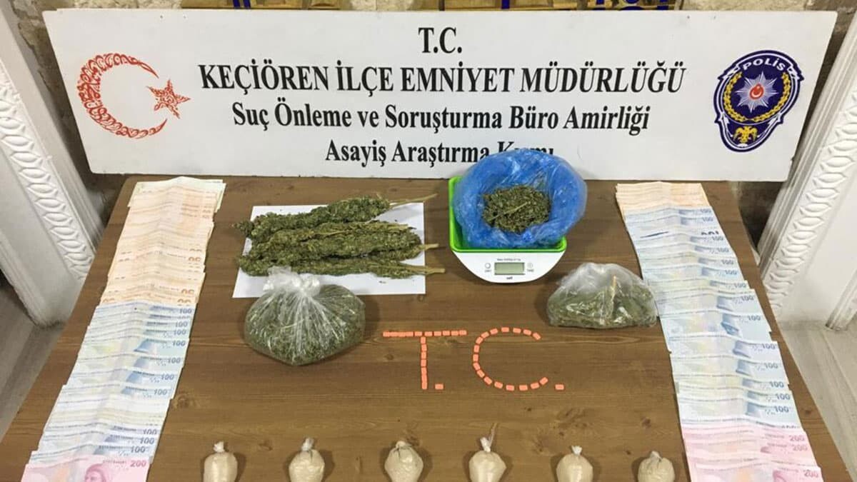 Ankara'da uyuşturucu ticareti operasyonu