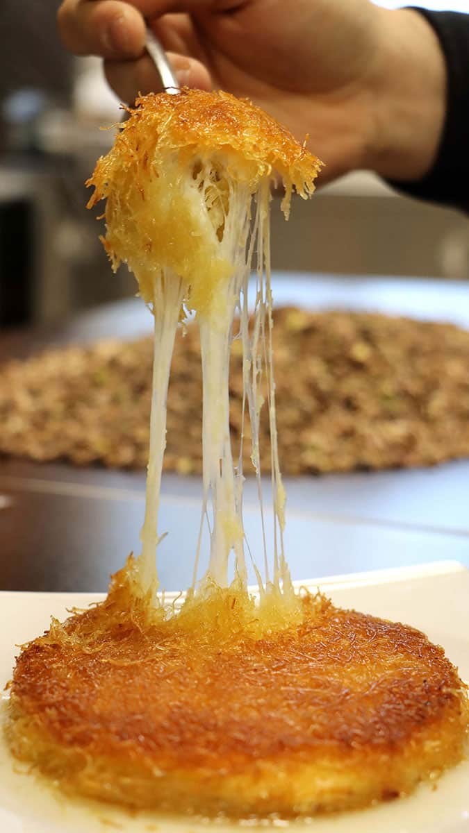 Hatay'ın tescilli künefesi dünyaya ihraç ediliyor