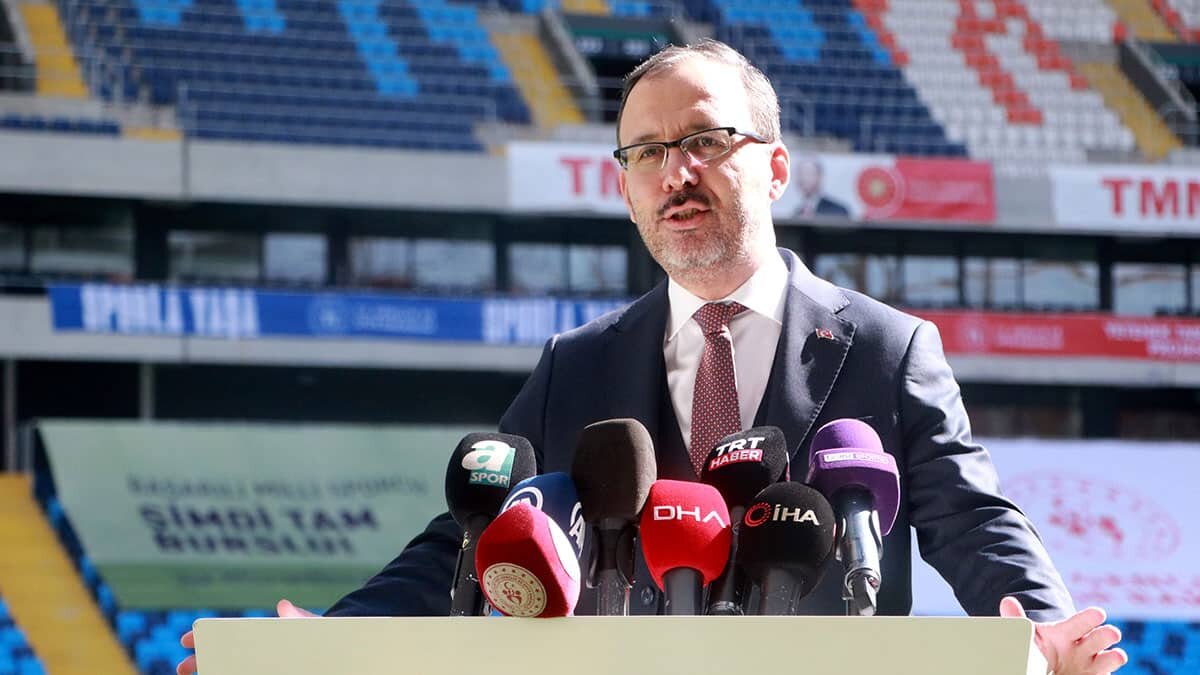 Spor tesisleri konusunda Avrupa'da öncüyüz