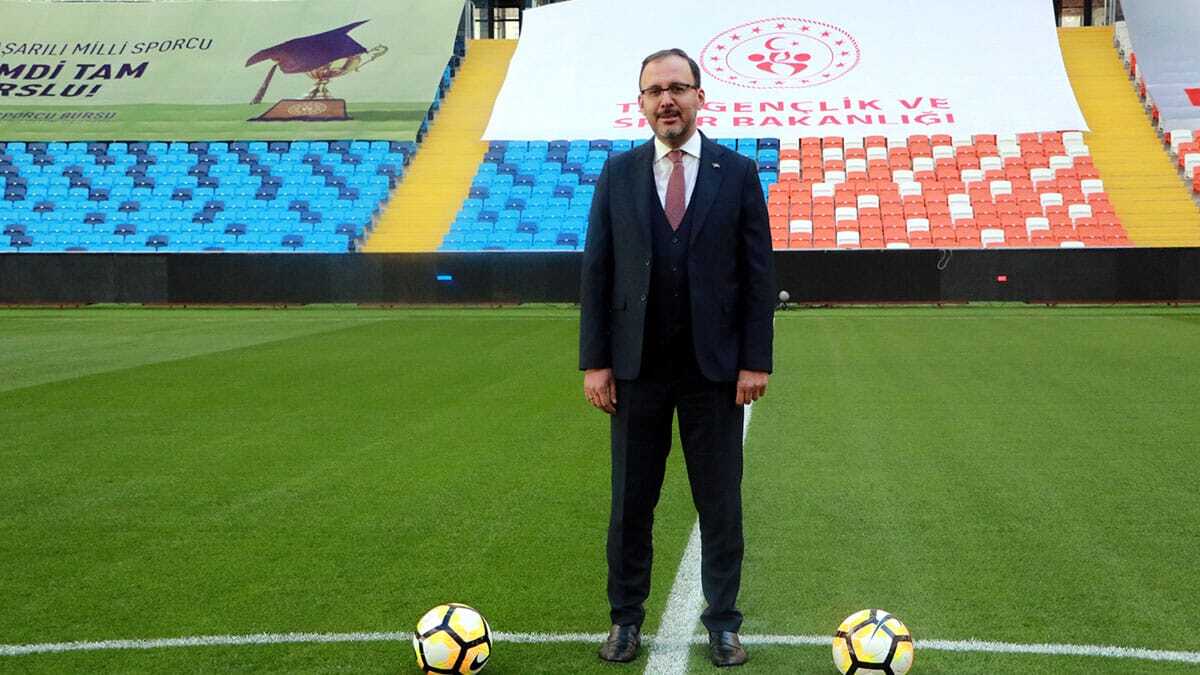 Spor tesisleri konusunda Avrupa'da öncüyüz