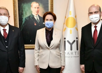 Akar ve Soylu Akşener'i ziyaret etti