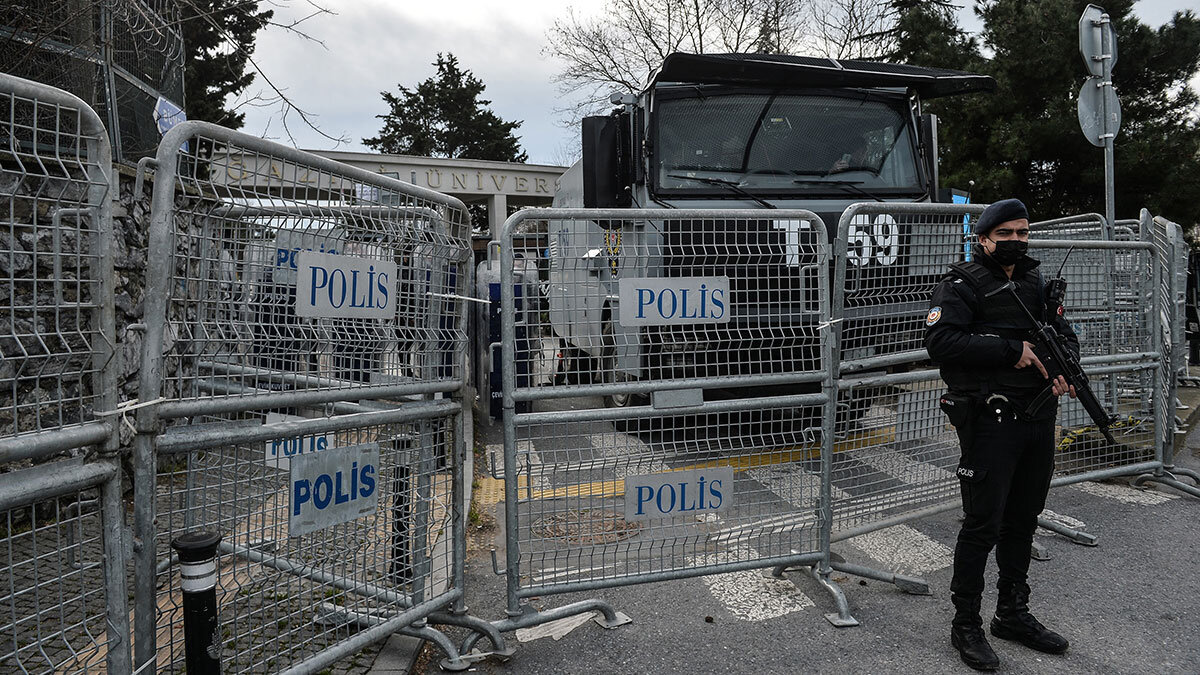 Boğaziçi Üniversitesi'nde geniş güvenlik önlemleri