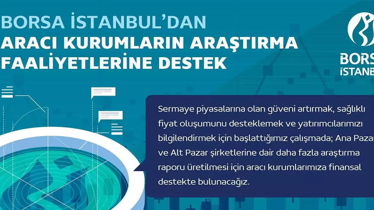 Borsa i̇stanbul araştırma faaliyetlerine destek olacak