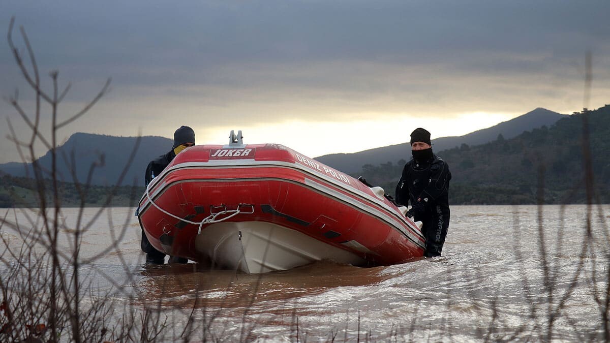 Baraj suyunda kaybolan kişi hala bulunamadı