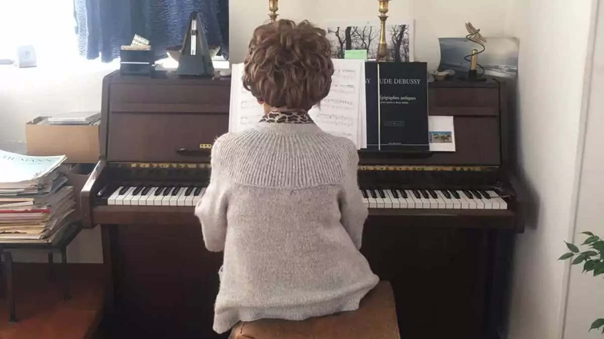 106 yaşındaki piyanist 6'ncı albümünü çıkarıyor