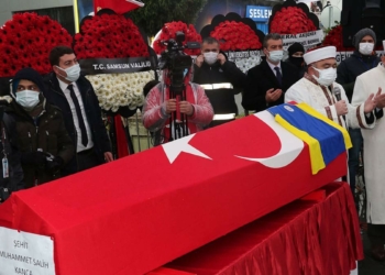 Samsun şehidi Muhammet Salih Kanca toprağa verildi