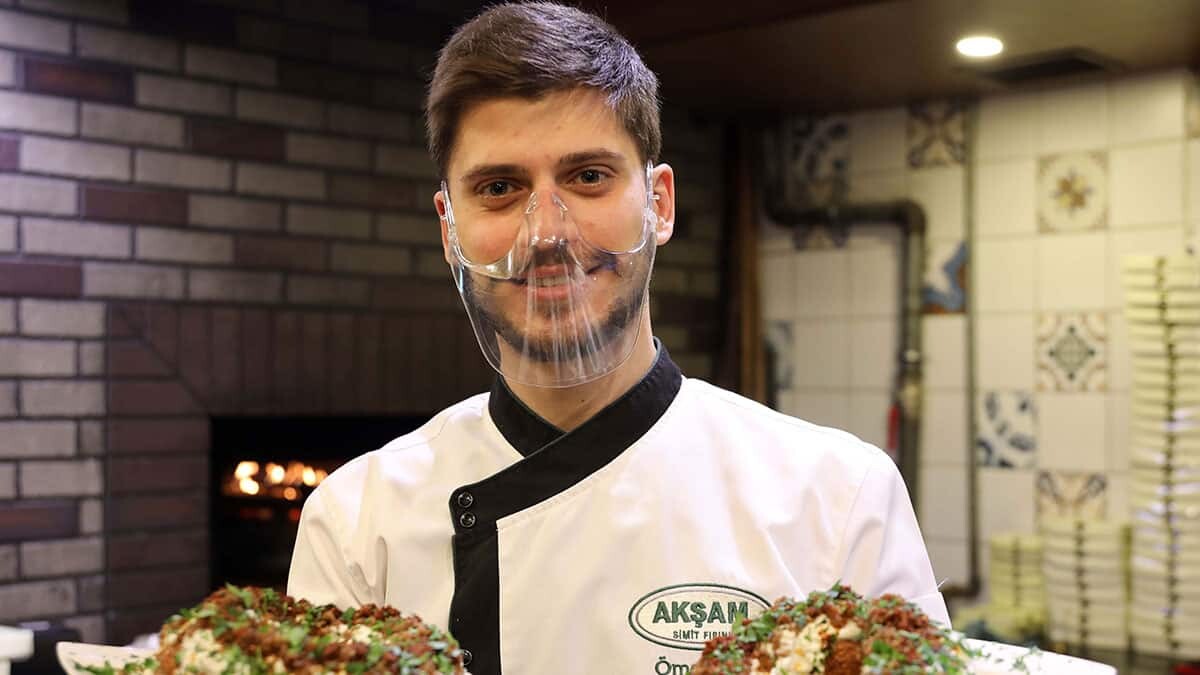 Simit ve imambayıldı birleşti yeni bir lezzet ortaya çıktı