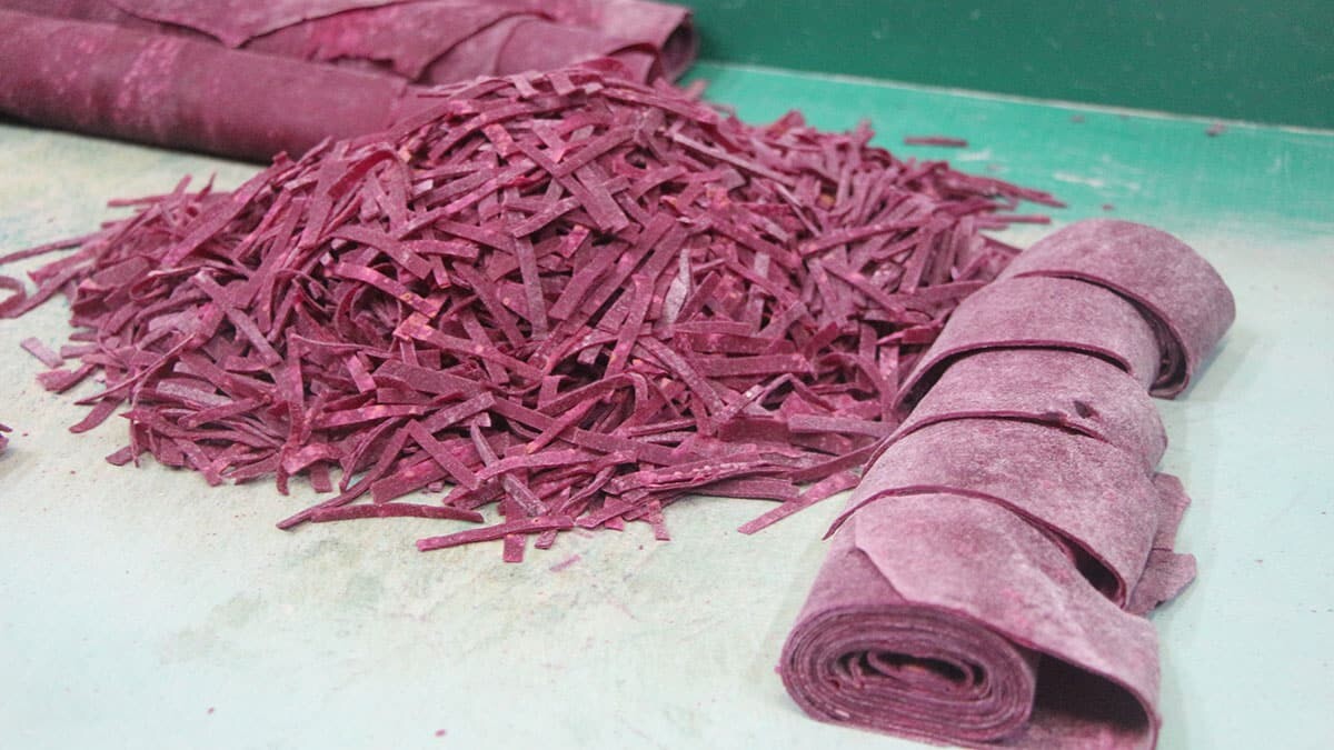 Sebzeli ve zerdaçallı erişteye yoğun talep