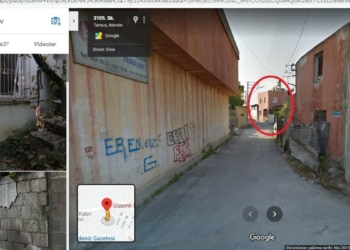Gizemli ev Google haritalarda