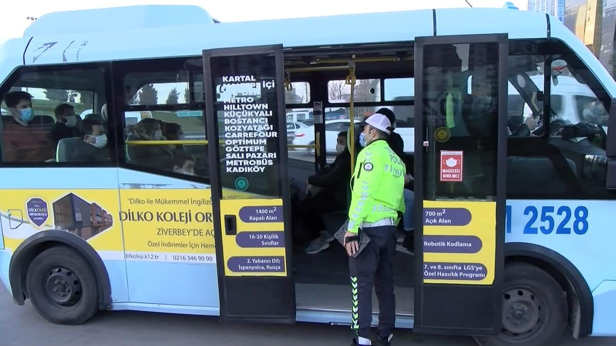 İstanbul'da toplu ulaşım araçları denetlendi