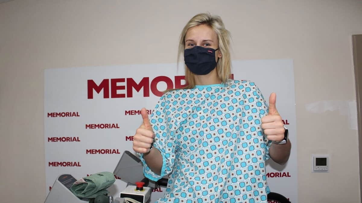 Kitija Laksa sağlık kontrolünden geçti