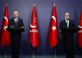 Kılıçdaroğlu, Karamollaoğlu'na ziyarette bulundu