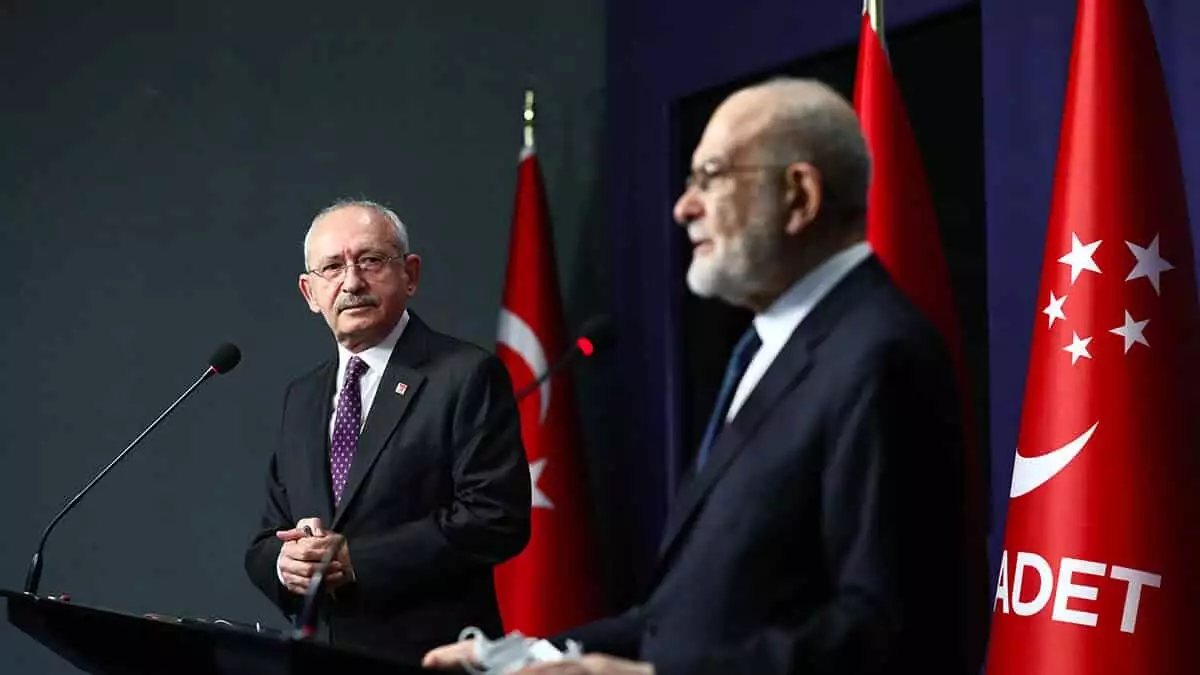 Kılıçdaroğlu, karamollaoğlu'nu ziyaret etti