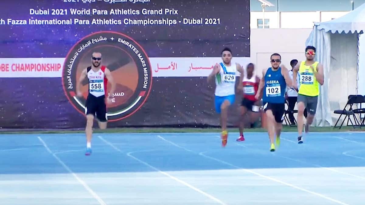 Nilüferli milli atletten rekor ve paralimpik kotası