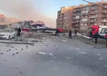 Rusya'da markette patlama