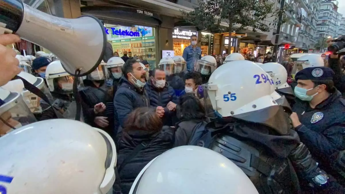 Samsun'da boğaziçi üniversitesi gösterisine 6 gözaltı