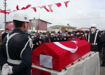 Balıkesir şehidi Ümit Gıcır toprağa verildi