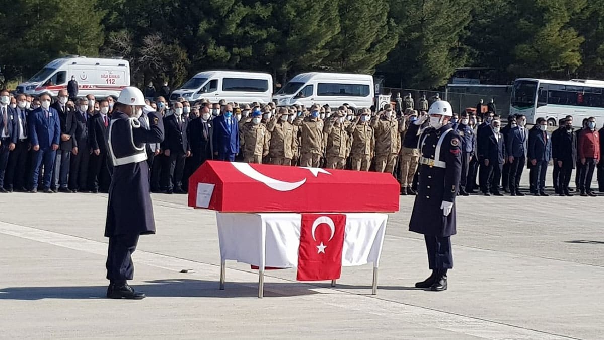 Gara şehidi Er Süleyman Sungur için tören