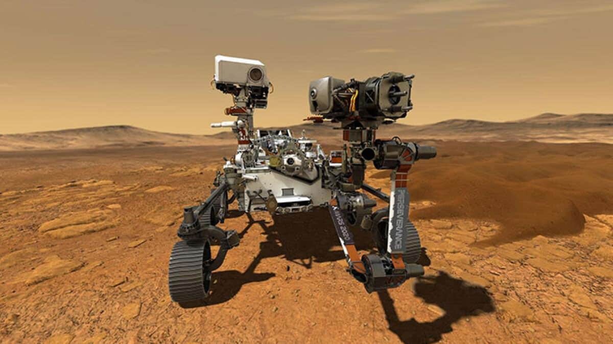 NASA'nın uzay aracı Mars'ta