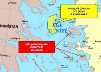 Ege'de gerginliği tırmandıran faaliyetler devam ediyor