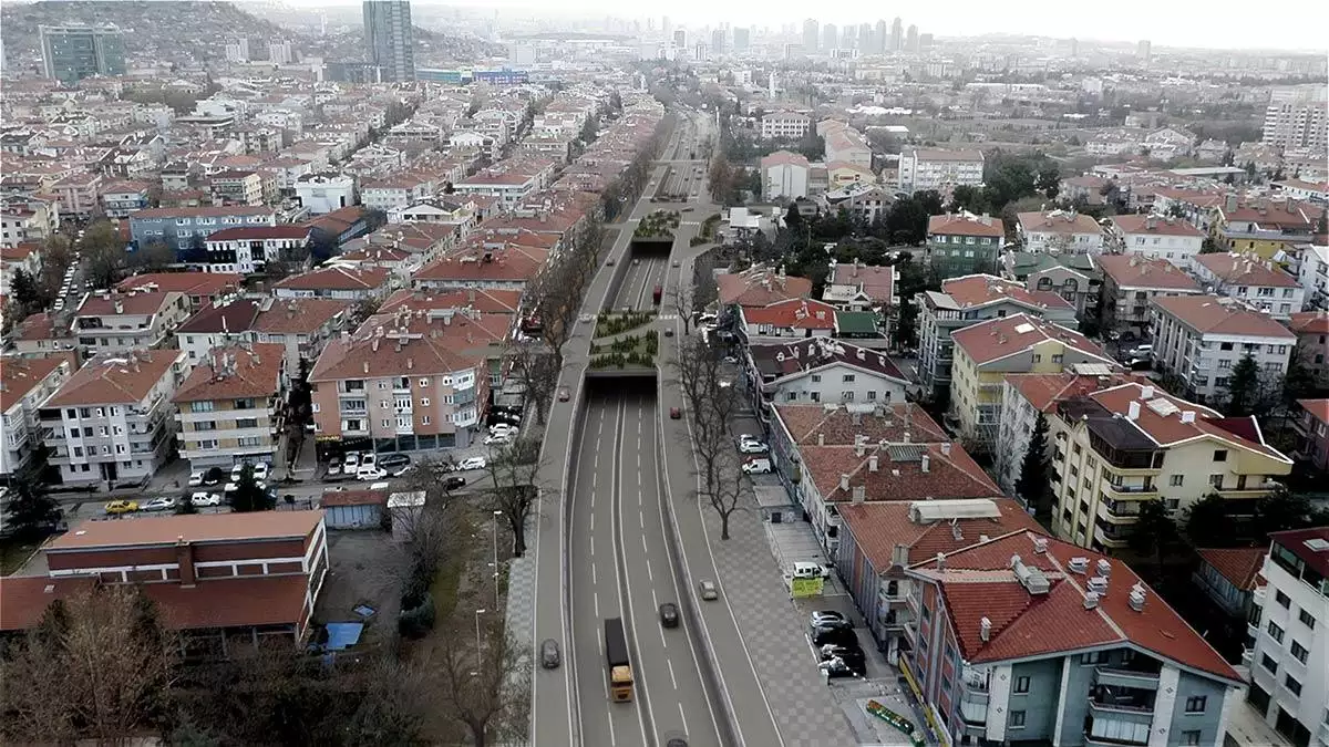Ankara büyükşehir belediyesi, altındağ ilçesi aydınlıkevler bölgesinin trafik sorunu çözmek için harekete geçti.