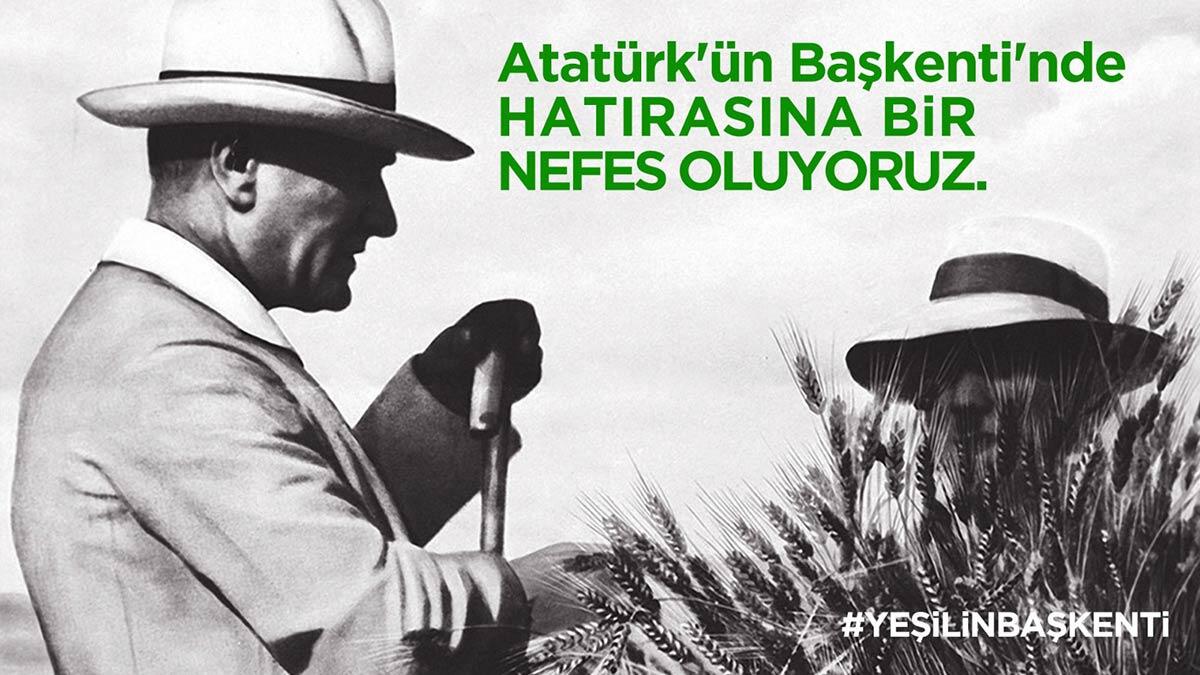 YeşilinBaşkenti kampanyasına yoğun ilgi