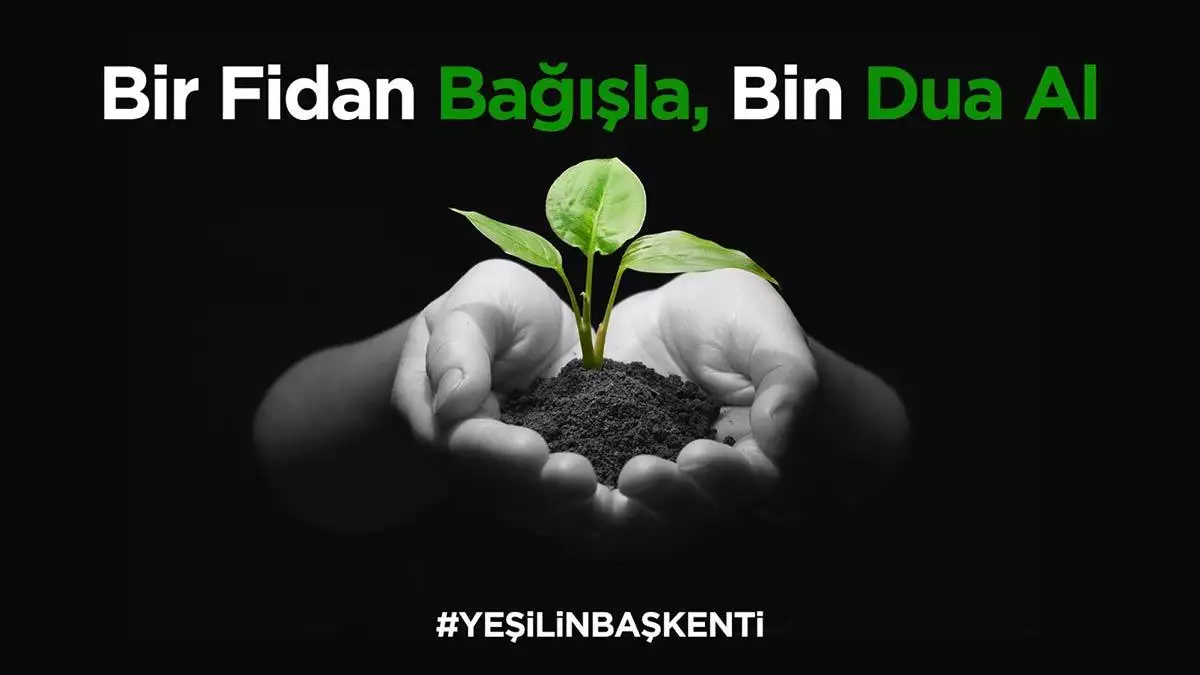 Ankara büyükşehir belediyesi, yeşilin başkenti projesini hayata geçiriyor. Başkent’in rengi yeşille anılacak.