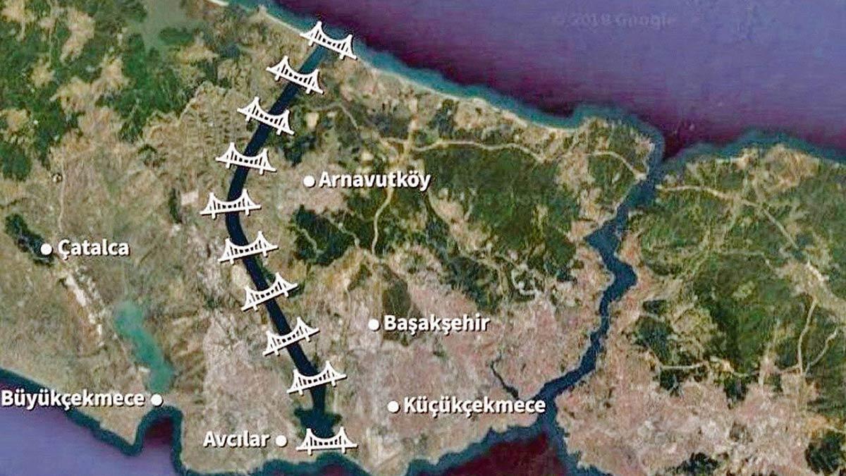 Kanal İstanbul Projesi imar planları onaylandı