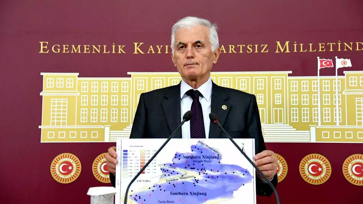 İyi̇ parti eskişehir milletvekili dr. Arslan kabukcuoğlu, "doğu türkistan uygur türkleri çin devleti baskısı altındadır" dedi.