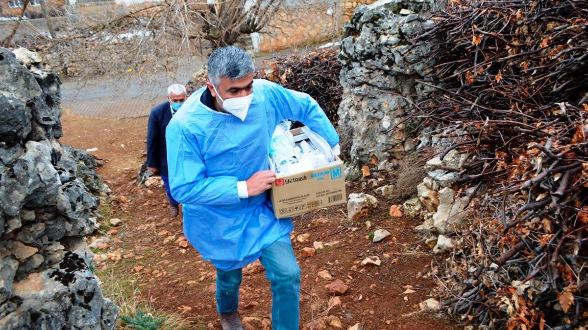 Aşılama ekiplerinin yoğun mesaisi devam ediyor